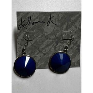 NEW $35 KATHERINE K Dangle earrings NWT Blue Hook‎ Retail CGY-A